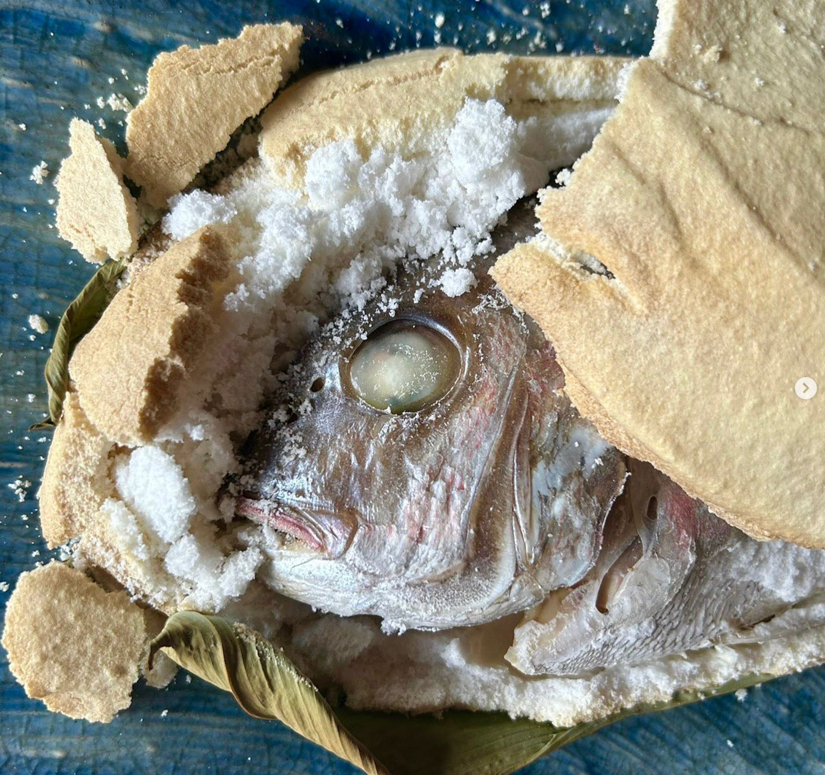 塩焼きの魚
