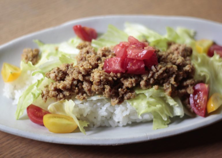 簡単タコライス