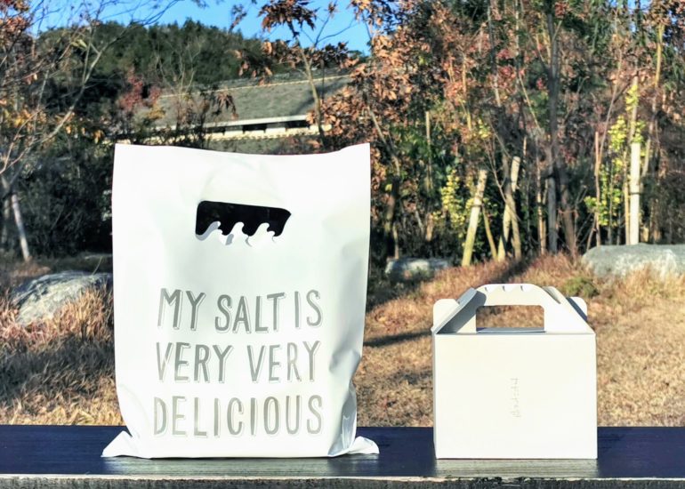 プリンお持ち帰りビニール袋廃止のお知らせ