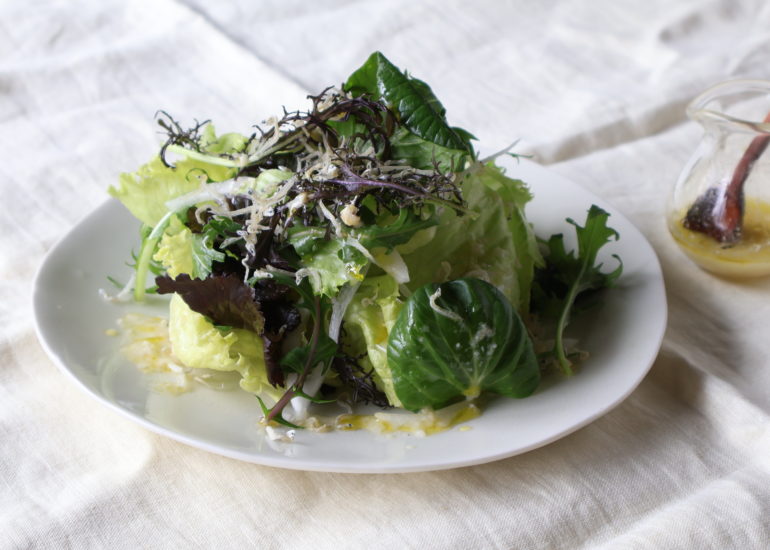 塩レモン麹のさわやかサラダ