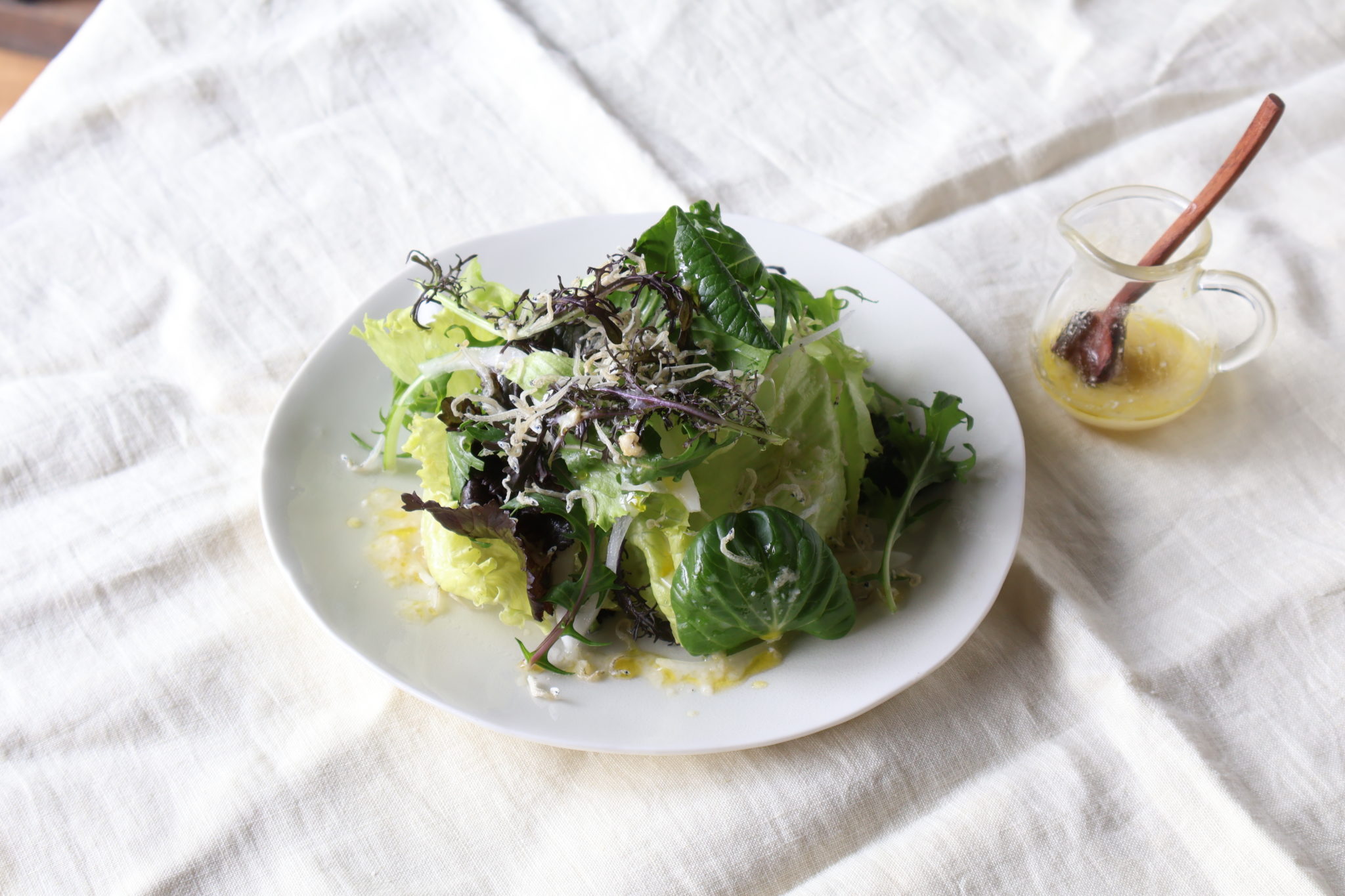 塩レモン麹のさわやかサラダ