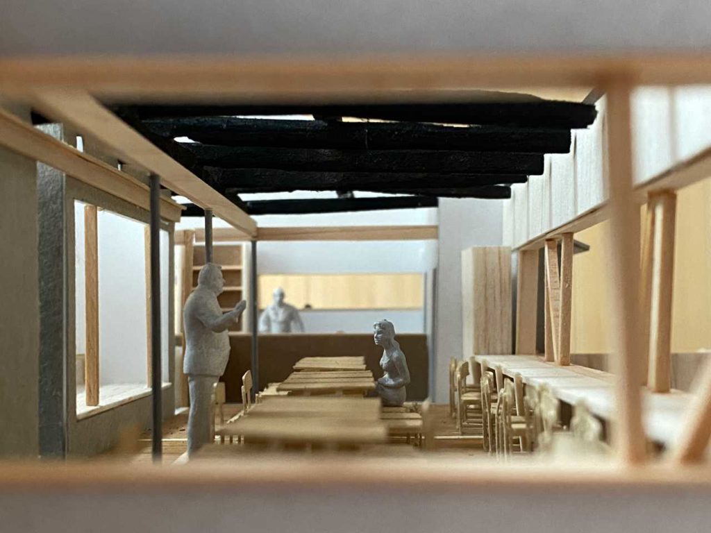 おしのちいたま改修後(模型)