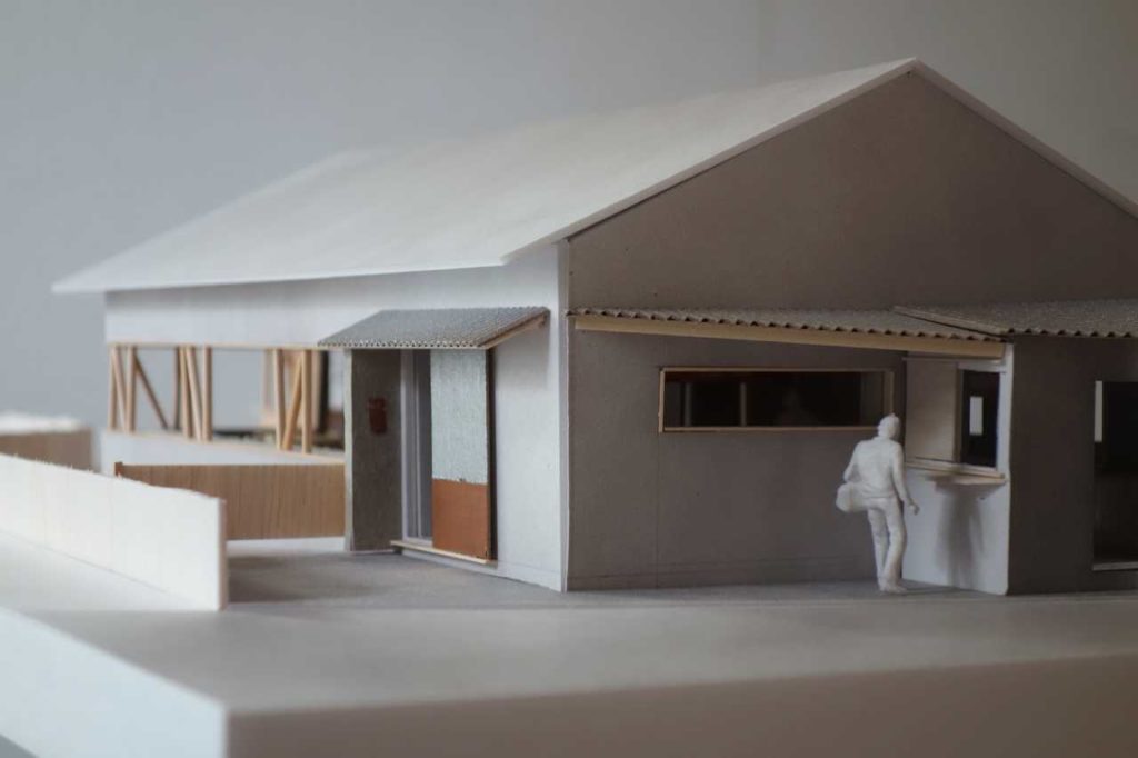 おしのちいたま改修後(模型)